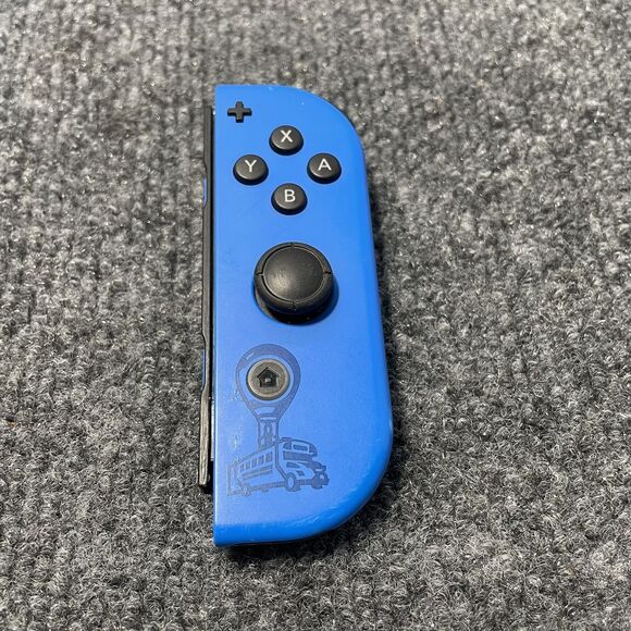 Nintendo Switch Joy-Con Right Fortnite Edition Controller Battle Bus Graphic Gam - Picture 1 of 6